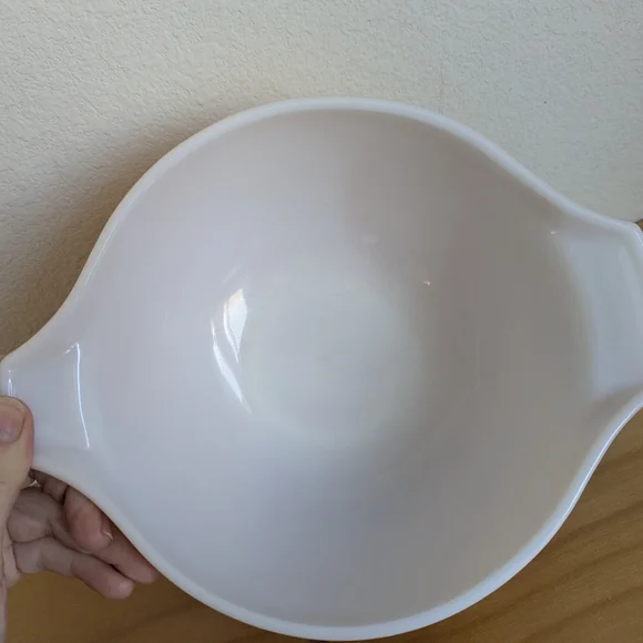 Set Of 2 Vintage Pyrex Cinderella Butterfly Gold And White Bowls #442 #441 - Picture 9 of 16